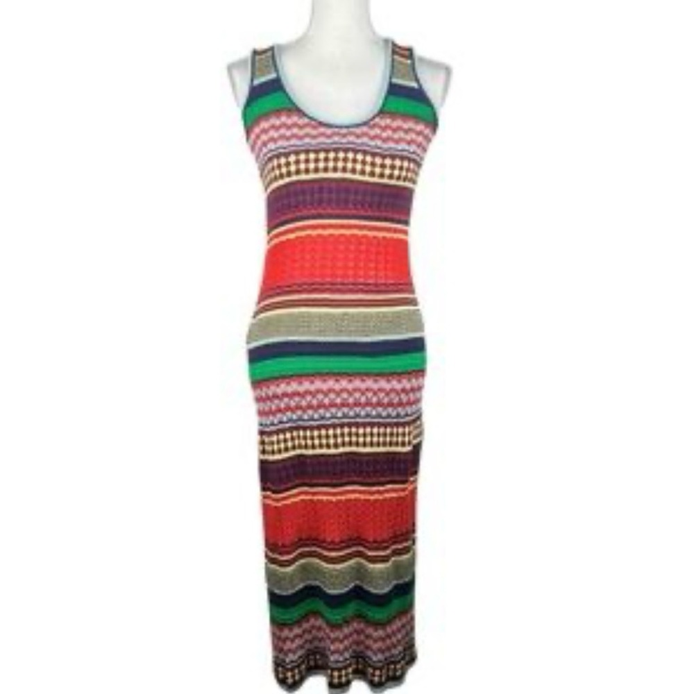 Hippie Love Colorful Crochet
Maxi Dress. Size Large
